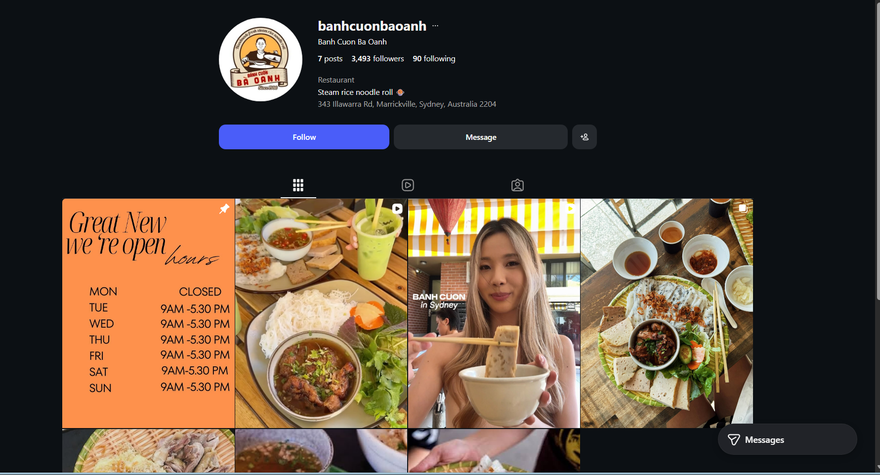 Banh Cuon Ba Oanh